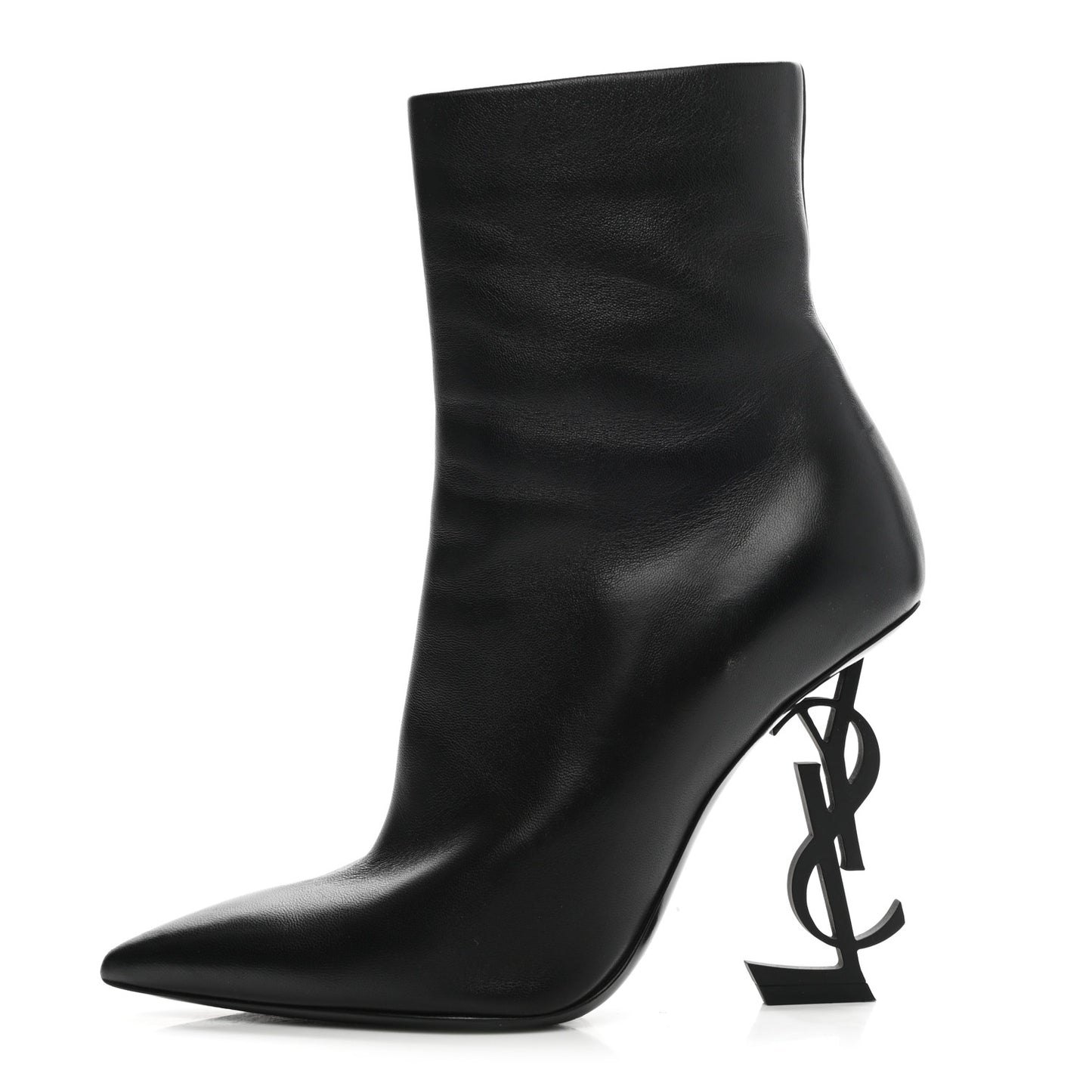 Calfskin Opyum Ankle Boots 36 Black