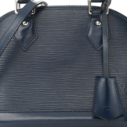 Louis Vuitton Epi Alma BB Indigo 7 of 11