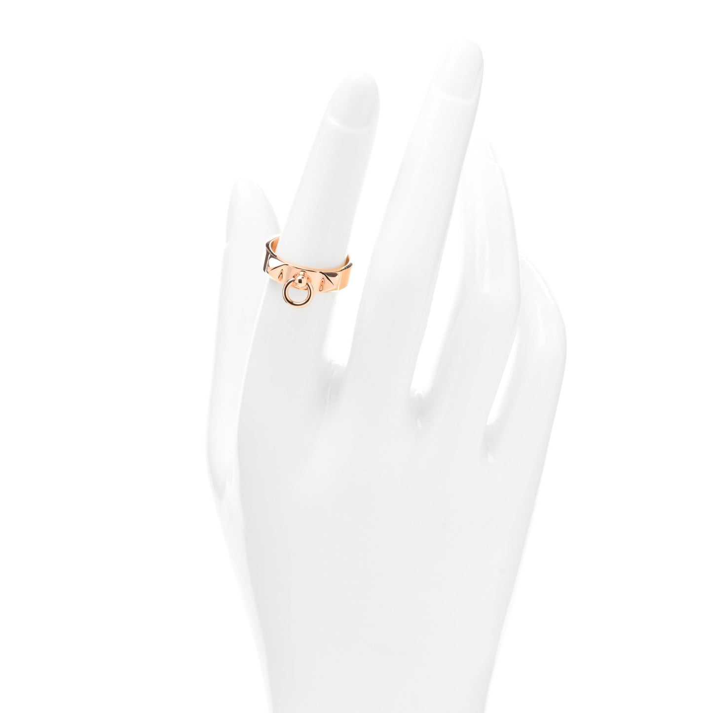 18K Rose Gold PM Collier De Chien Ring 53 6.5