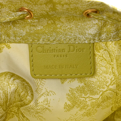 Christian Dior Technical Fabric Embroidered Toile De Jouy Sauvage DiorTravel Pouch 6 of 10
