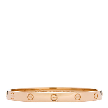 Cartier 18K Yellow Gold LOVE Bracelet 18 1 of 6