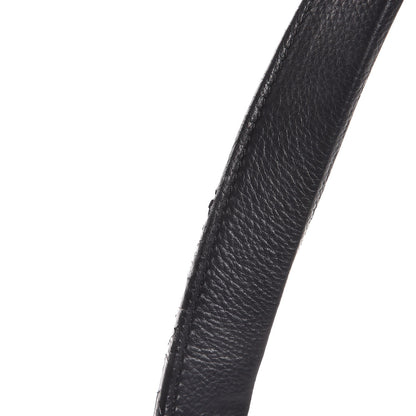 Celine Grained Calfskin Medium Edge Shoulder Bag Black 8 of 17