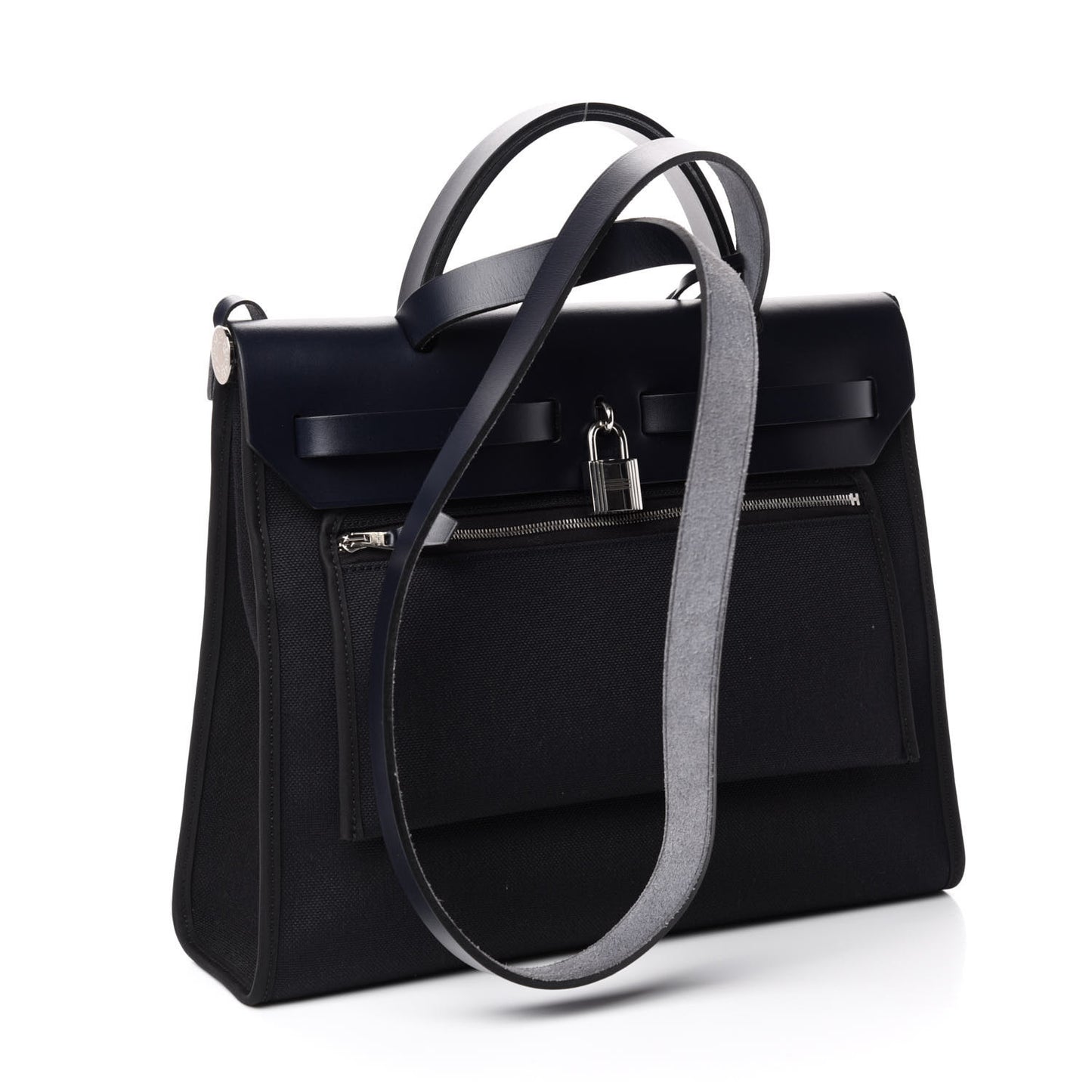 Military Toile Vache Hunter Herbag Zip PM 31 Black Bleu Indigo