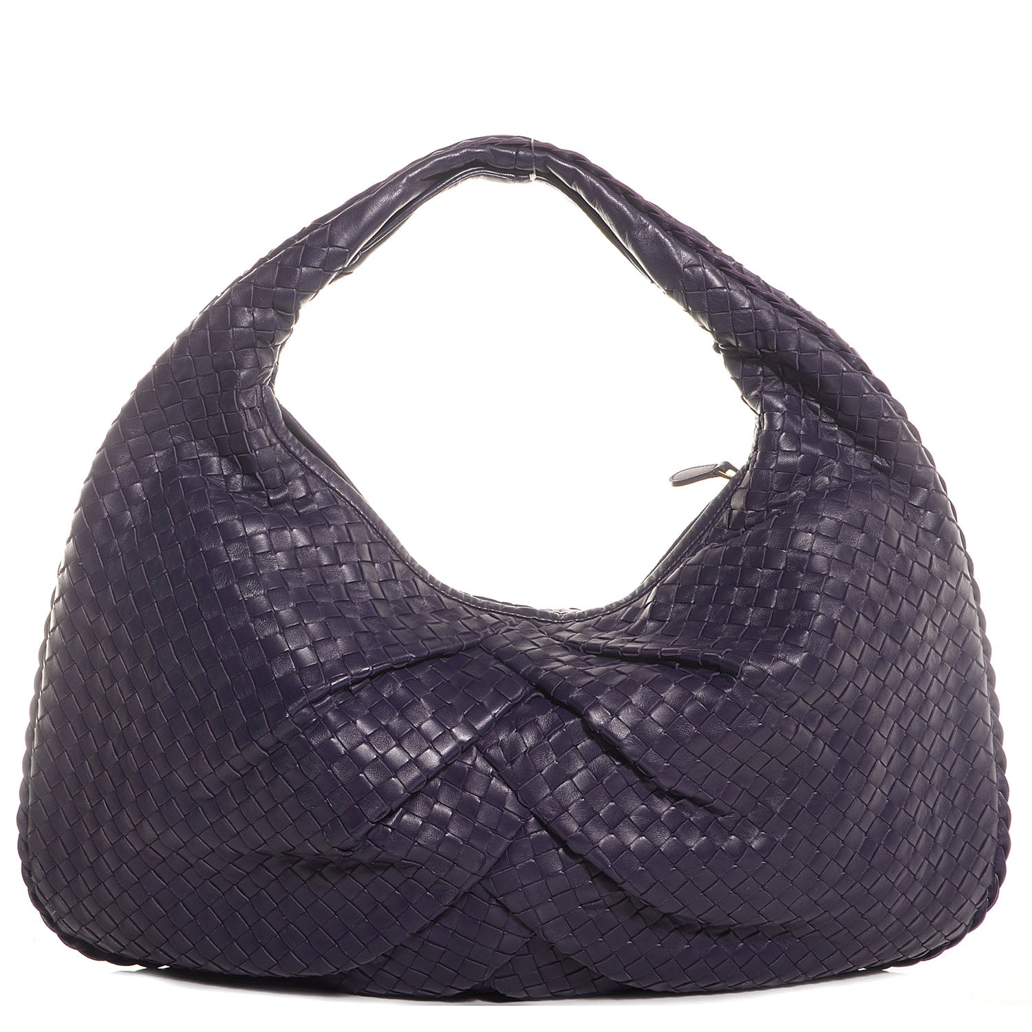 Bottega Veneta Nappa Intrecciato Pleated Large Veneta Hobo Turbolence 1 of 9