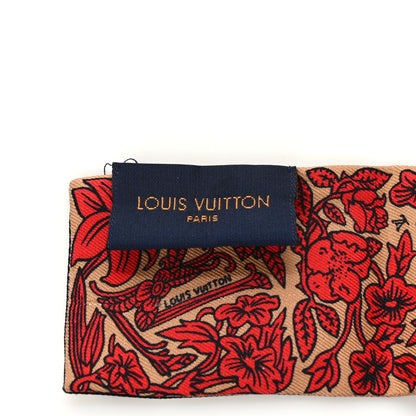 Louis Vuitton Silk Jeu De Louis BB Bandeau Beige 3 of 5
