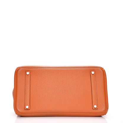 Hermes Togo Birkin 35 Orange 3 of 34