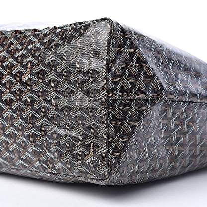 Goyard Goyardine Saint Louis GM Black Gold 10 of 10