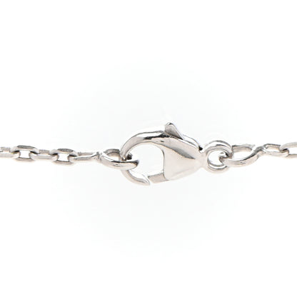 Hermes Palladium Pop H Pendant Necklace White 4 of 5