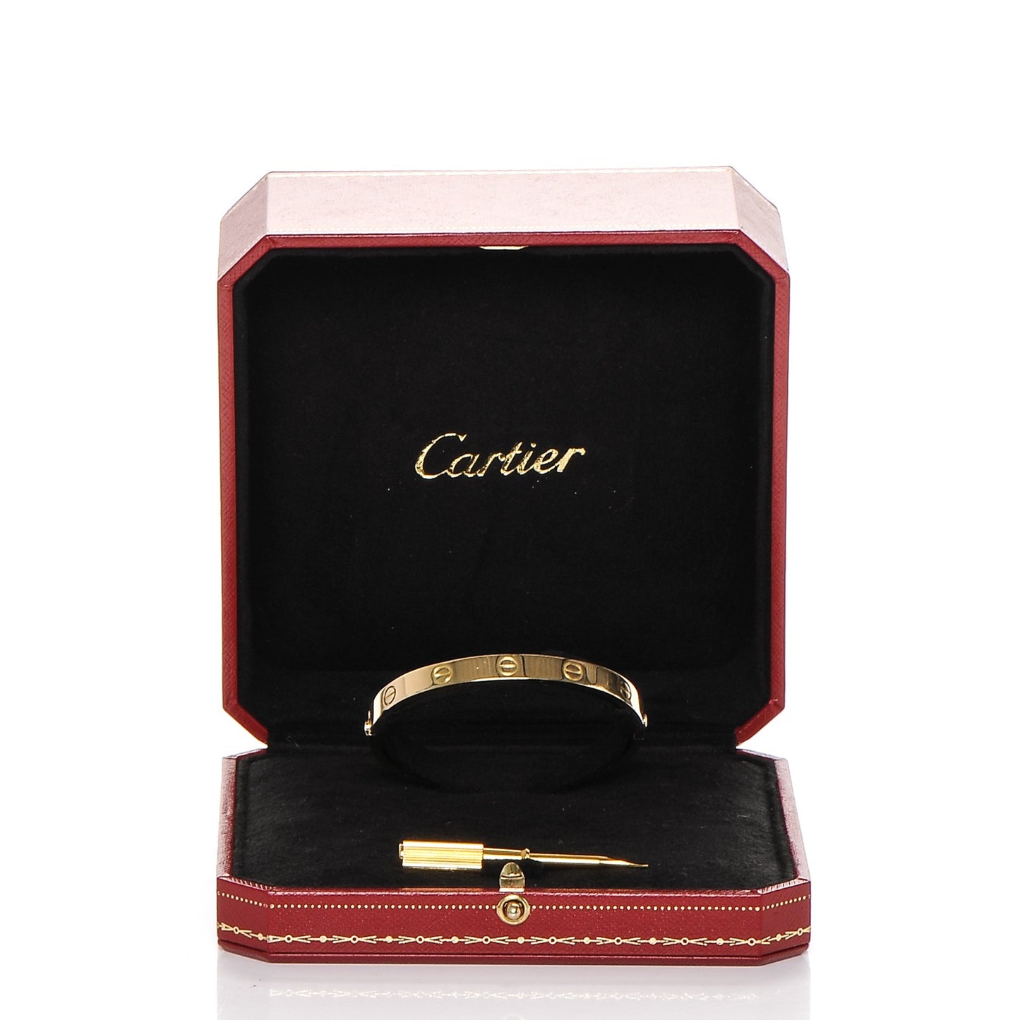 18K Yellow Gold LOVE Bracelet 16