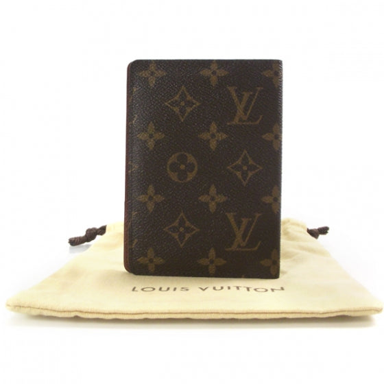 Monogram Passport Cover