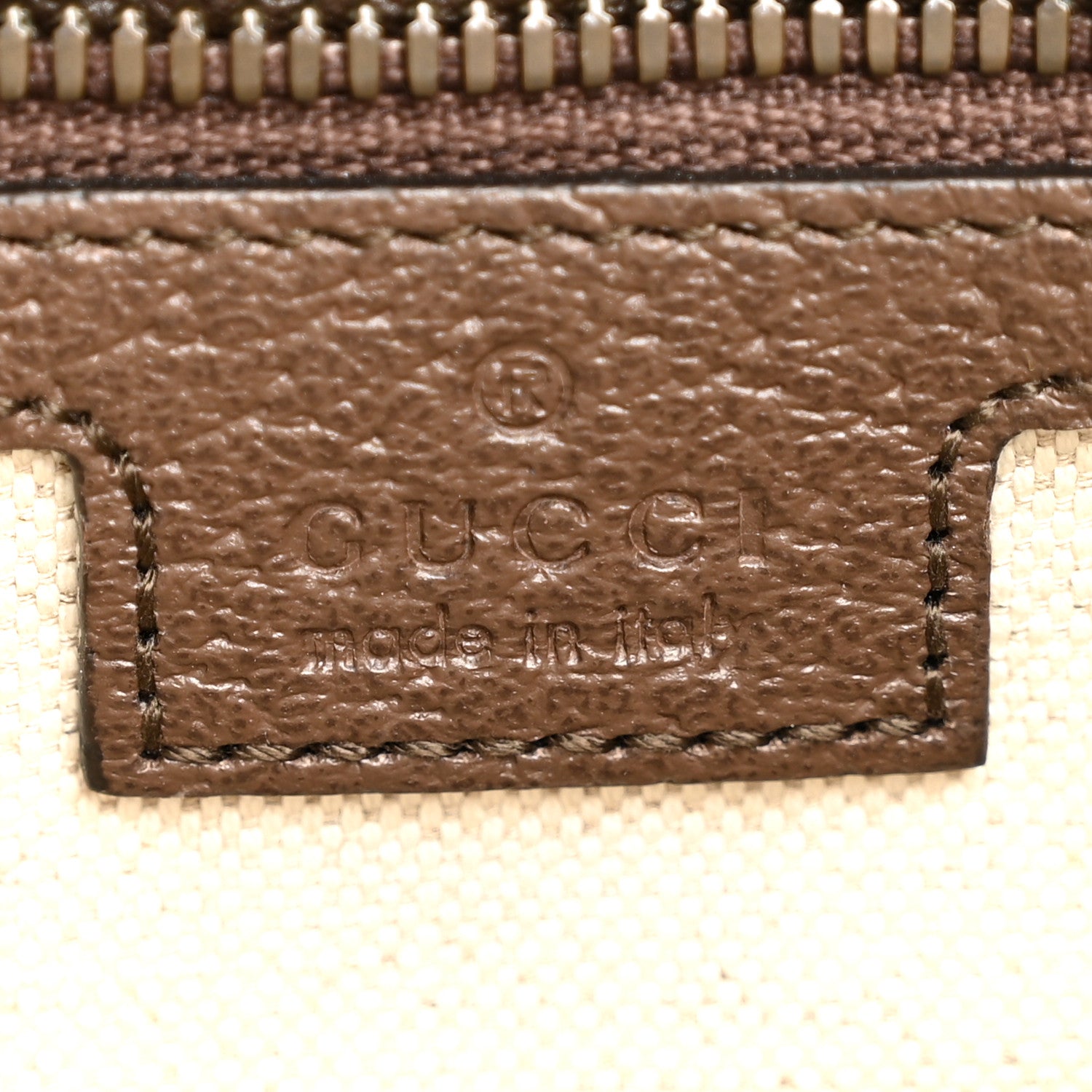 Gucci GG Supreme Monogram Web Small Ophidia Half Moon Hobo Brown 6 of 10