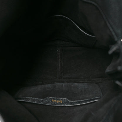 Mulberry Small Classic Grain Calfskin Leighton Black 5 of 10