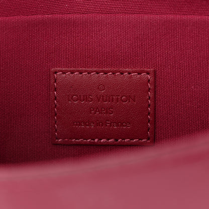 Louis Vuitton Vernis Felicie Chain Wallet Magenta 10 of 11