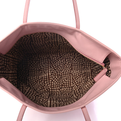 MCM Visetos Medium Anya Shopper Tote Soft Pink 4 of 4