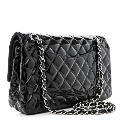 Chanel Patent Quilted Medium Double Flap Black 3 of 15