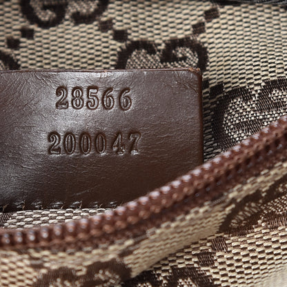 Gucci GG Monogram Double Pocket Belt Bag Brown 9 of 19