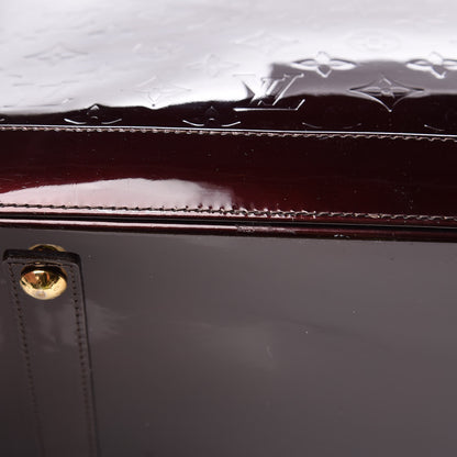 Louis Vuitton Vernis Alma GM Amarante 11 of 15