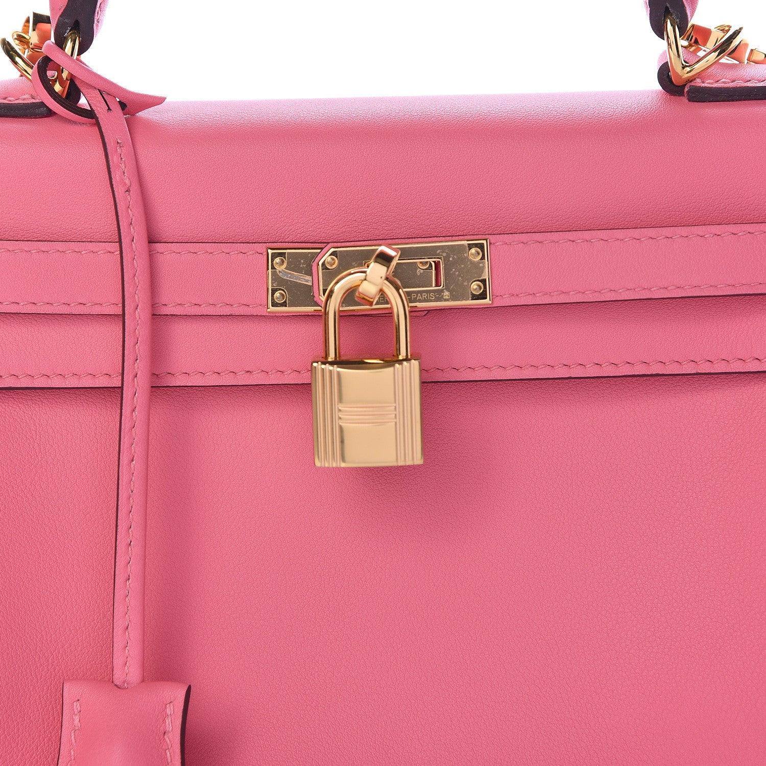 Hermes Swift Kelly Retourne 25 Rose Azalee 24 of 42