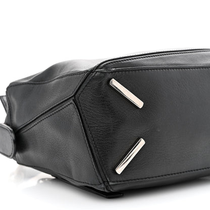 Loewe Calfskin Medium Puzzle Bag Black 9 of 15