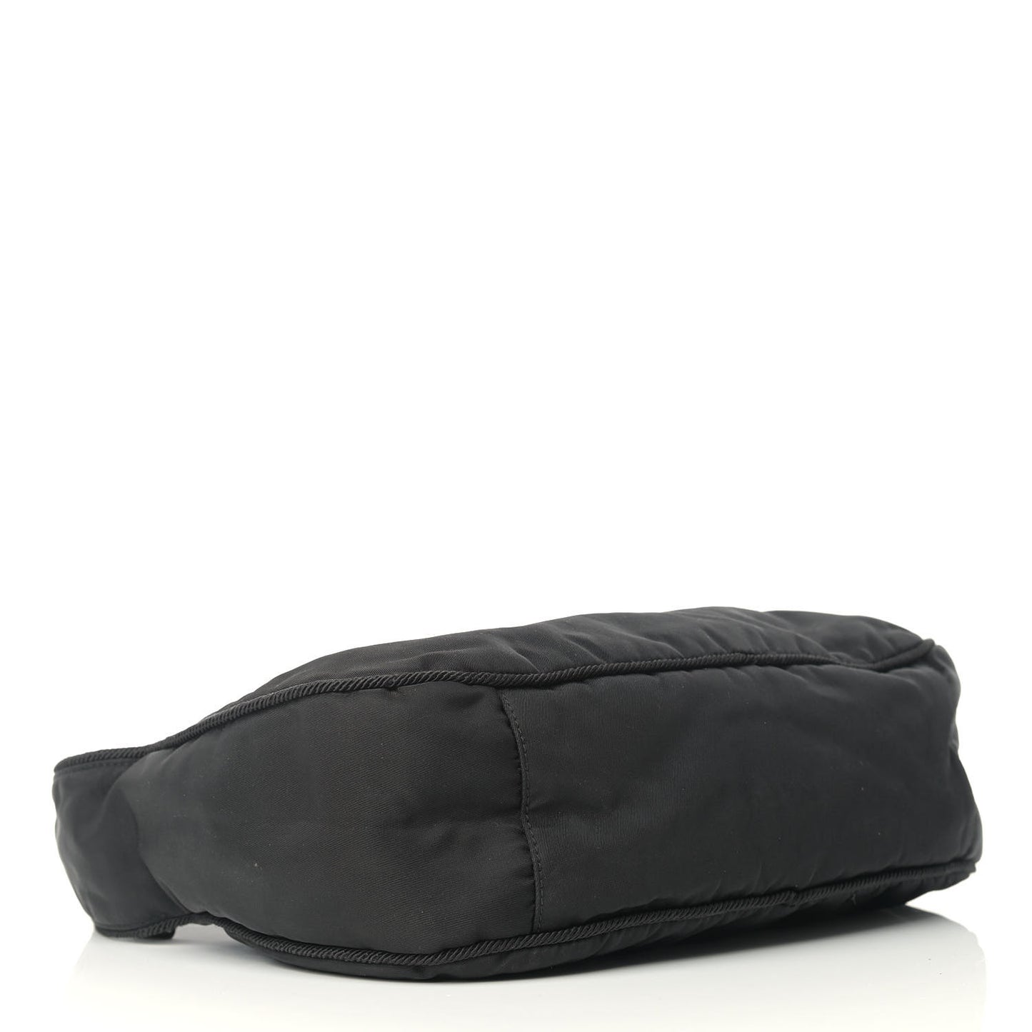 Tessuto Nylon Beaded Bag Black