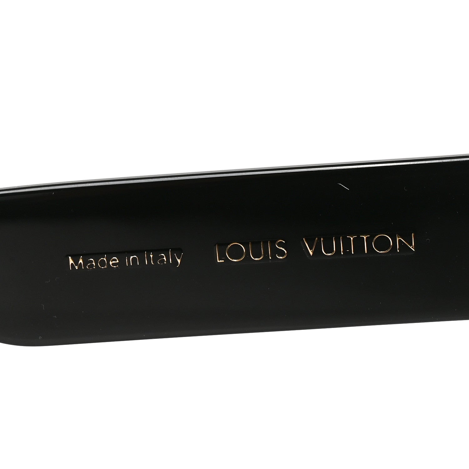 Louis Vuitton Acetate LV Line Square Sunglasses Z2645U Black 5 of 7