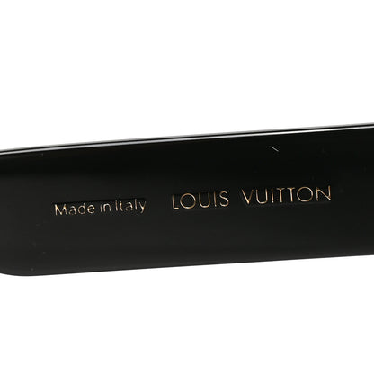 Louis Vuitton Acetate LV Line Square Sunglasses Z2645U Black 5 of 7