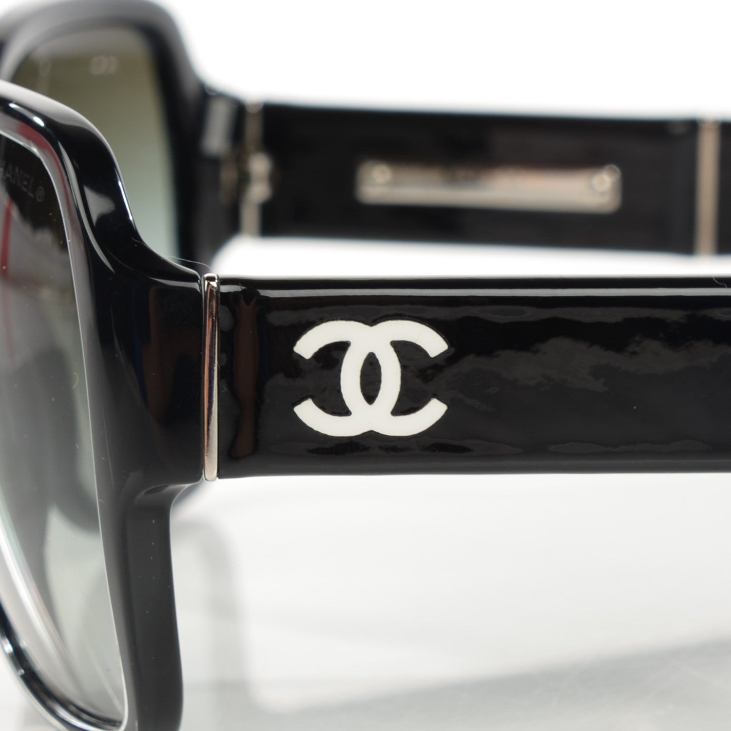 Chanel Patent Sunglasses 5230Q Black 3 of 6