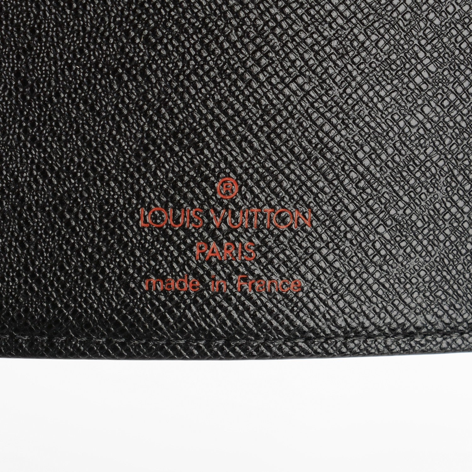 Louis Vuitton Epi Medium Ring Agenda Cover Black 6 of 7