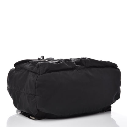 Prada Nylon Vela Medium Backpack Black 4 of 9