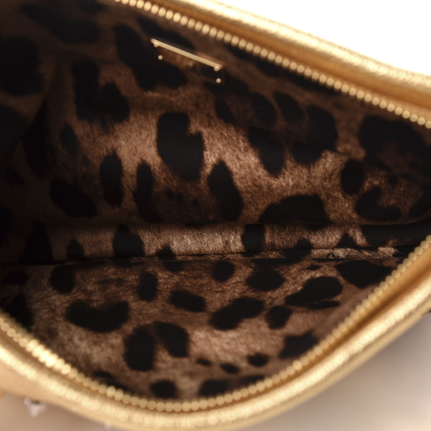 Metallic Calfskin Cleo Dont Buy This Bag Clutch Gold