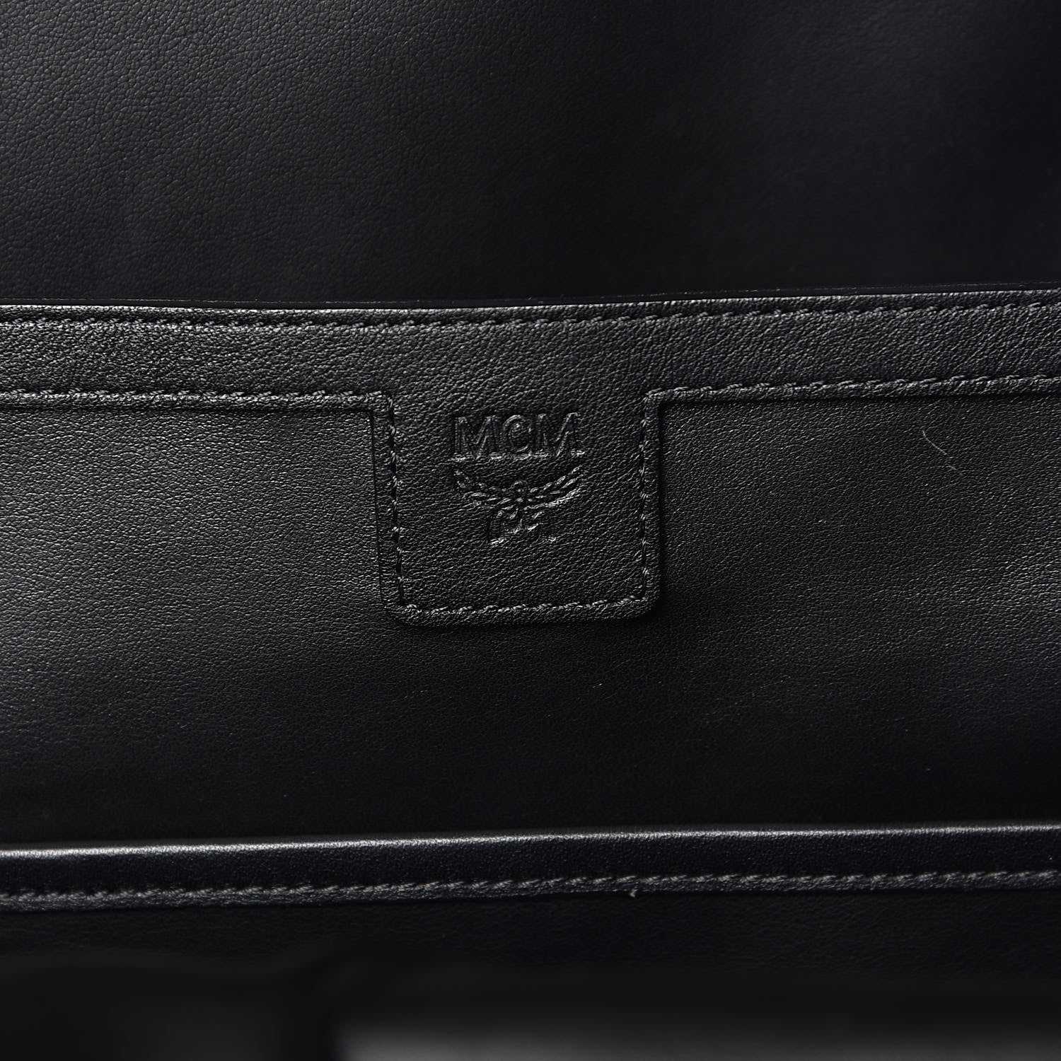 MCM Visetos Medium Stark Backpack Black 6 of 10