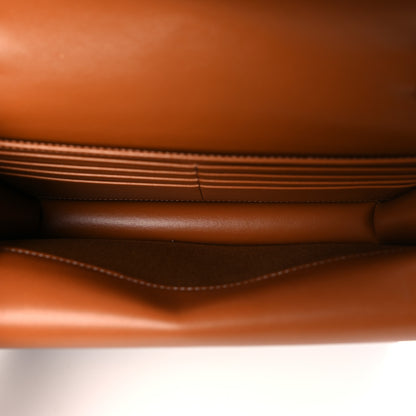 Celine Triomphe Canvas Lambskin Wallet On Strap Tan 5 of 9