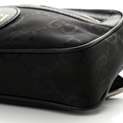 Gucci Econyl Nylon Monogram Off The Grid Belt Bag Black 10 of 13