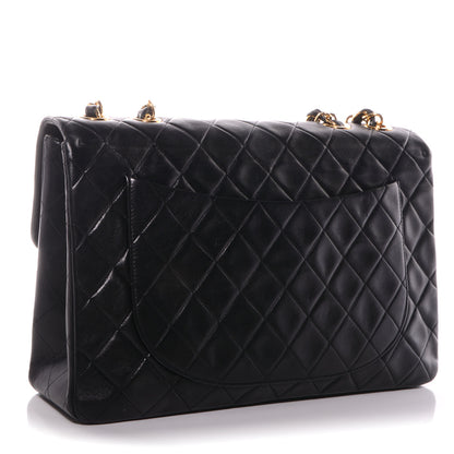 Chanel Lambskin XL Jumbo Flap Black 3 of 8