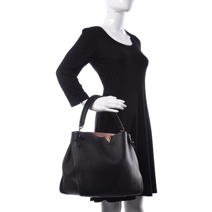 Louis Vuitton Calfskin Tournon Black 2 of 7
