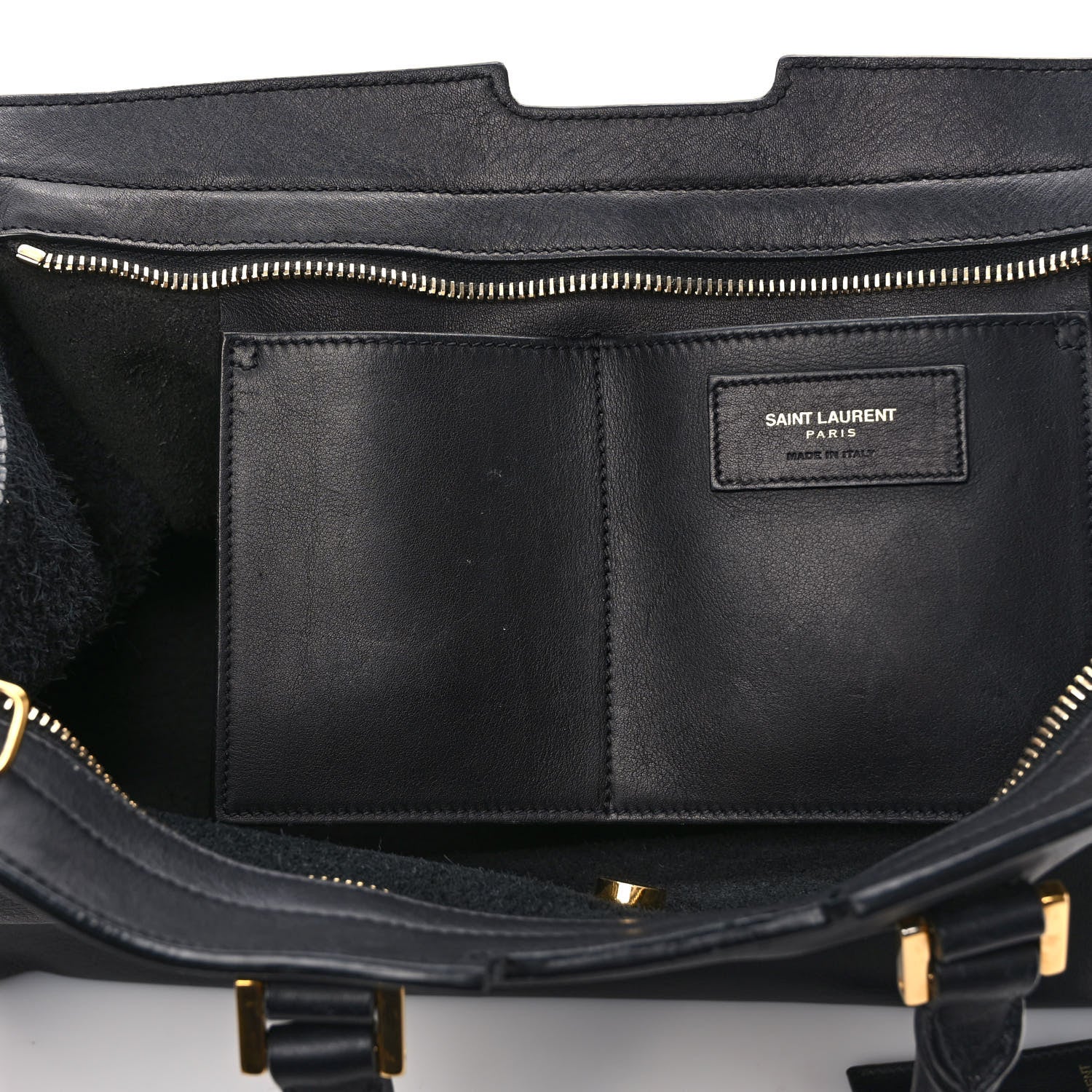 Saint Laurent Calfskin Small Classic Y Cabas Black 11 of 13