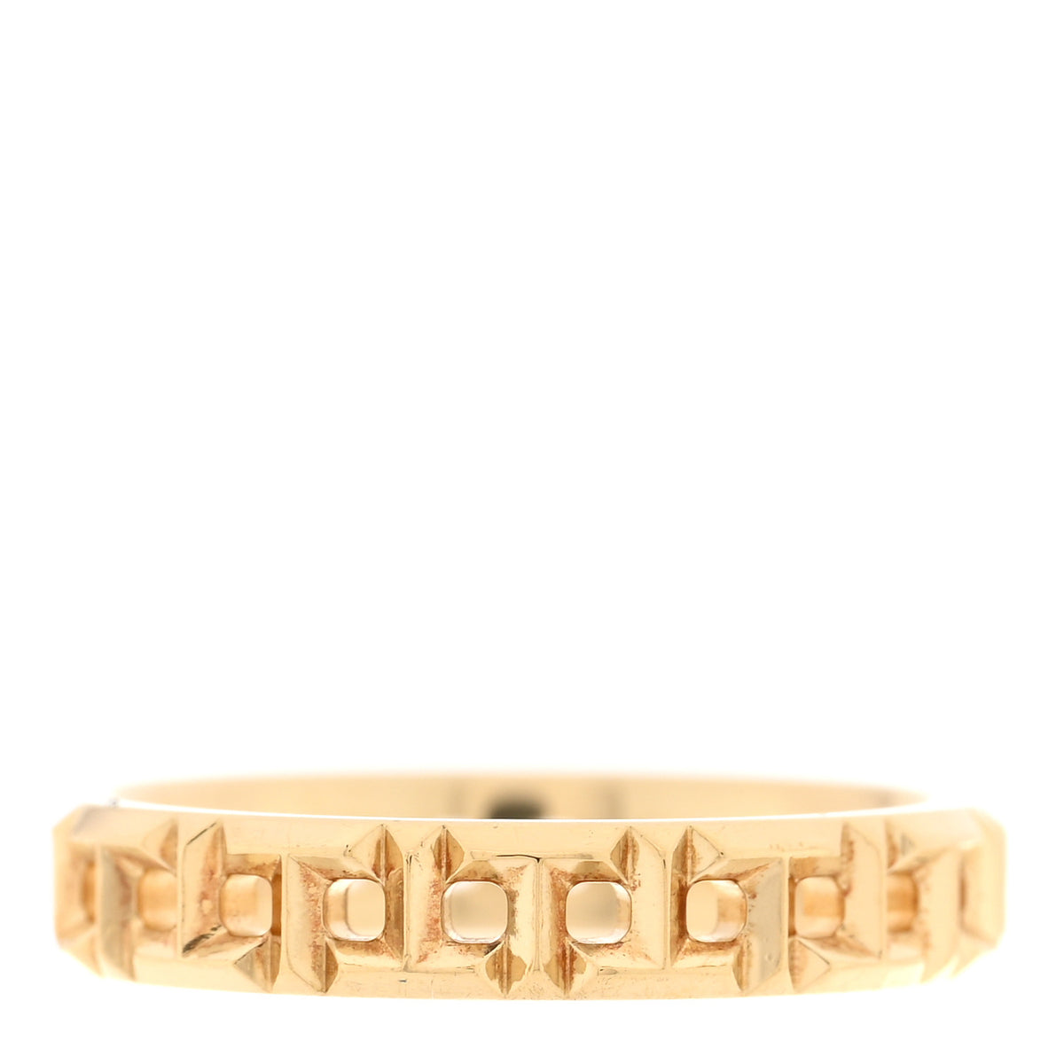 18K Yellow Gold T True Narrow Ring 50 5.5