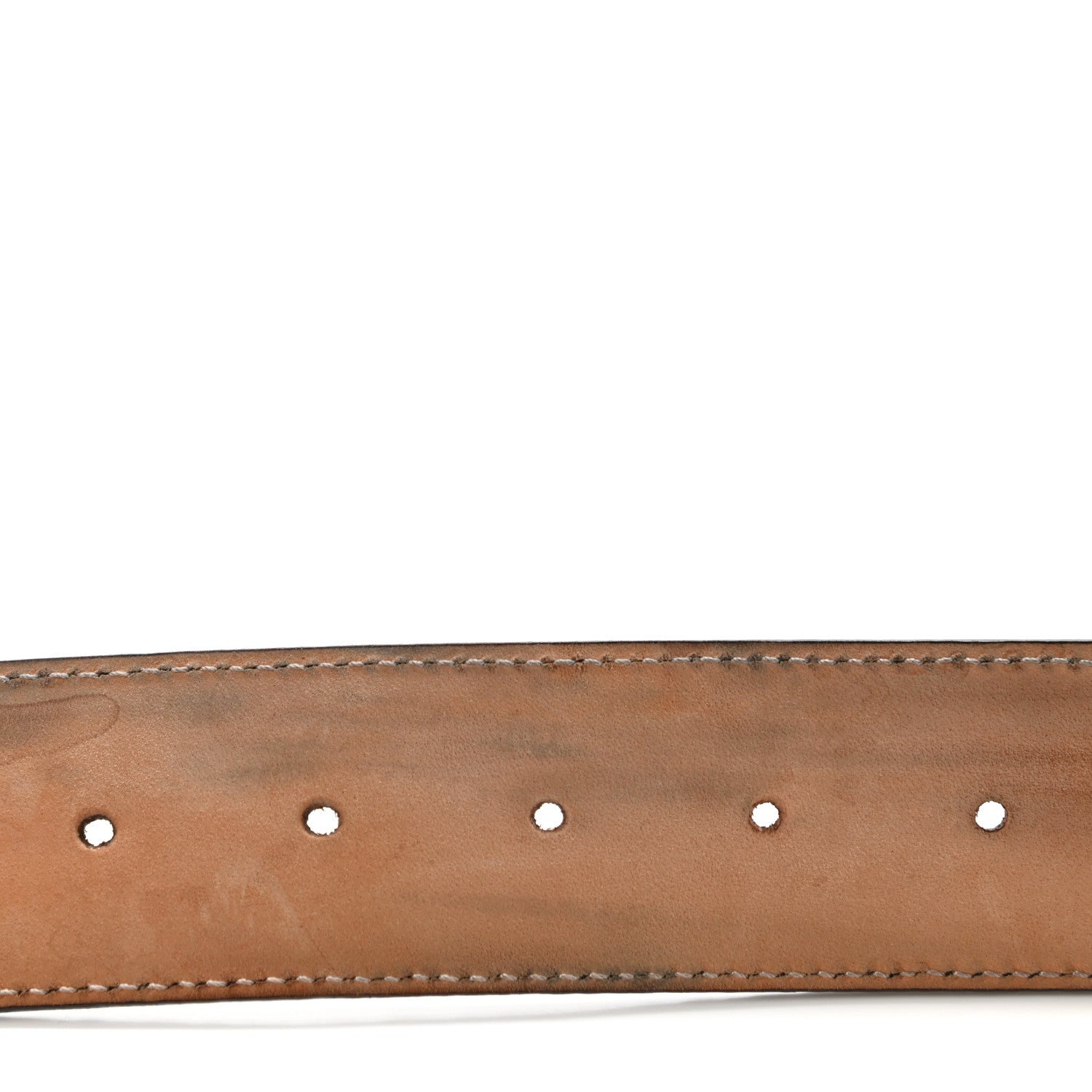 Gucci Guccissima Interlocking G 40mm Belt 80 32 Off White 5 of 14