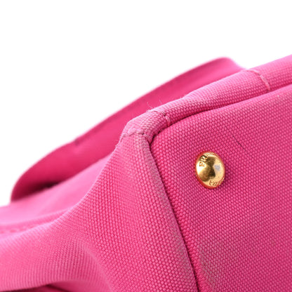 Prada Canapa Small Logo Tote Fuxia 11 of 16