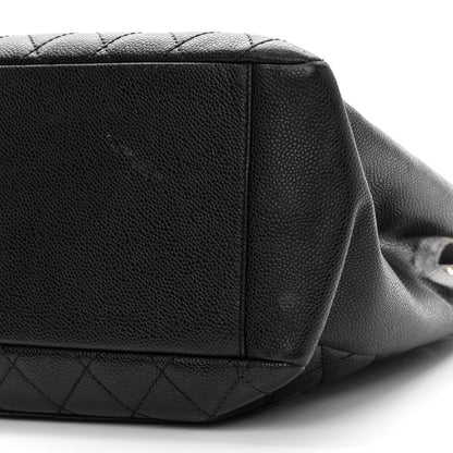 Chanel Caviar Quilted Grand Shopping Tote GST Black 10 of 10