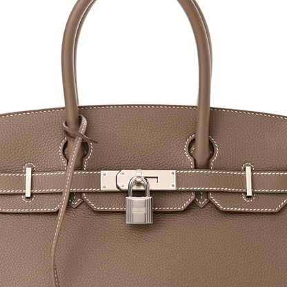 Hermes Togo Birkin 30 Etoupe 8 of 13