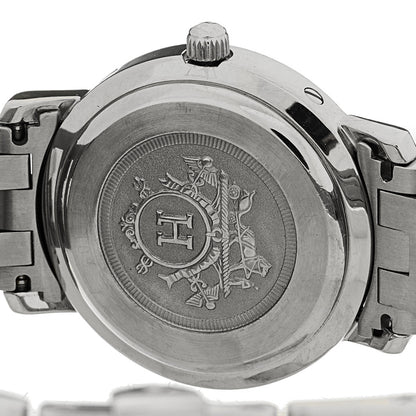 Hermes Stainless Steel 24mm Clipper Quartz Watch Gold 4 of 4