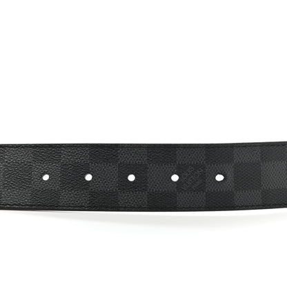 Louis Vuitton Damier Graphite LV Initiales Belt 90 36 5 of 6