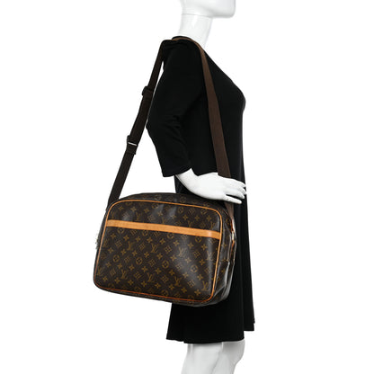 Louis Vuitton Monogram Reporter GM 2 of 10