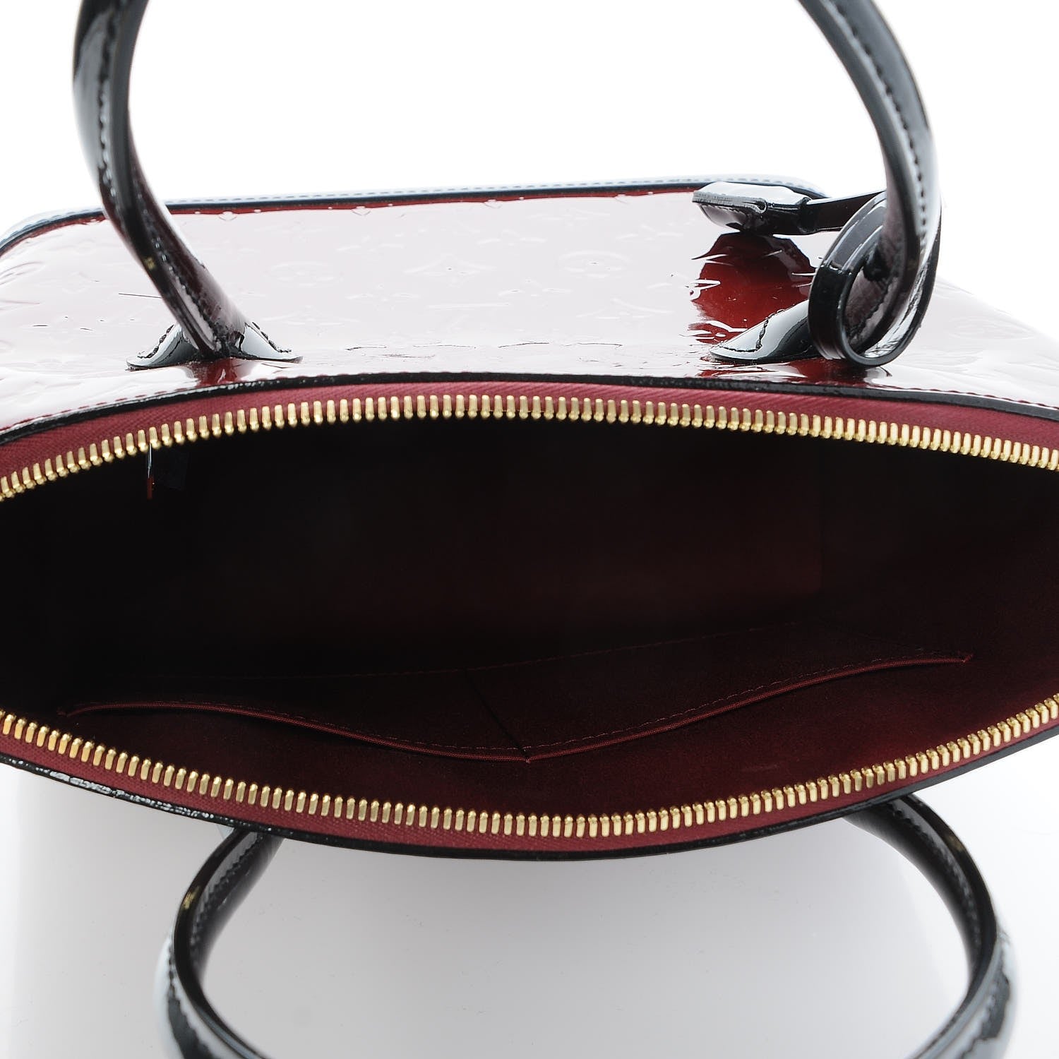 Louis Vuitton Vernis Lockit PM Griotte 5 of 7