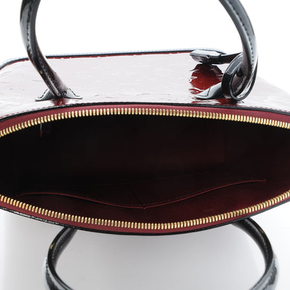 Louis Vuitton Vernis Lockit PM Griotte 5 of 7