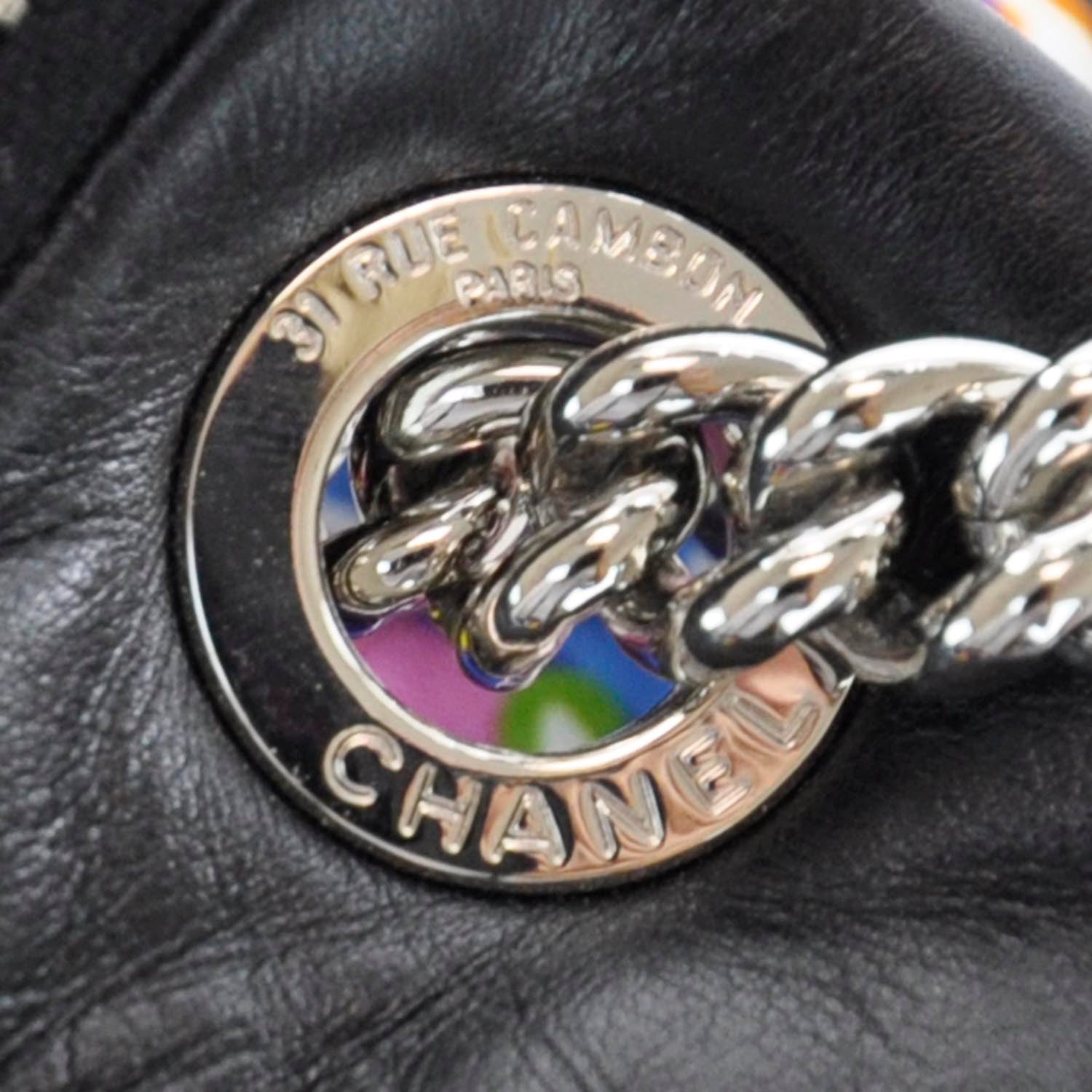Chanel Satin Quilted Large Kaleidoscope Tote 11 of 11
