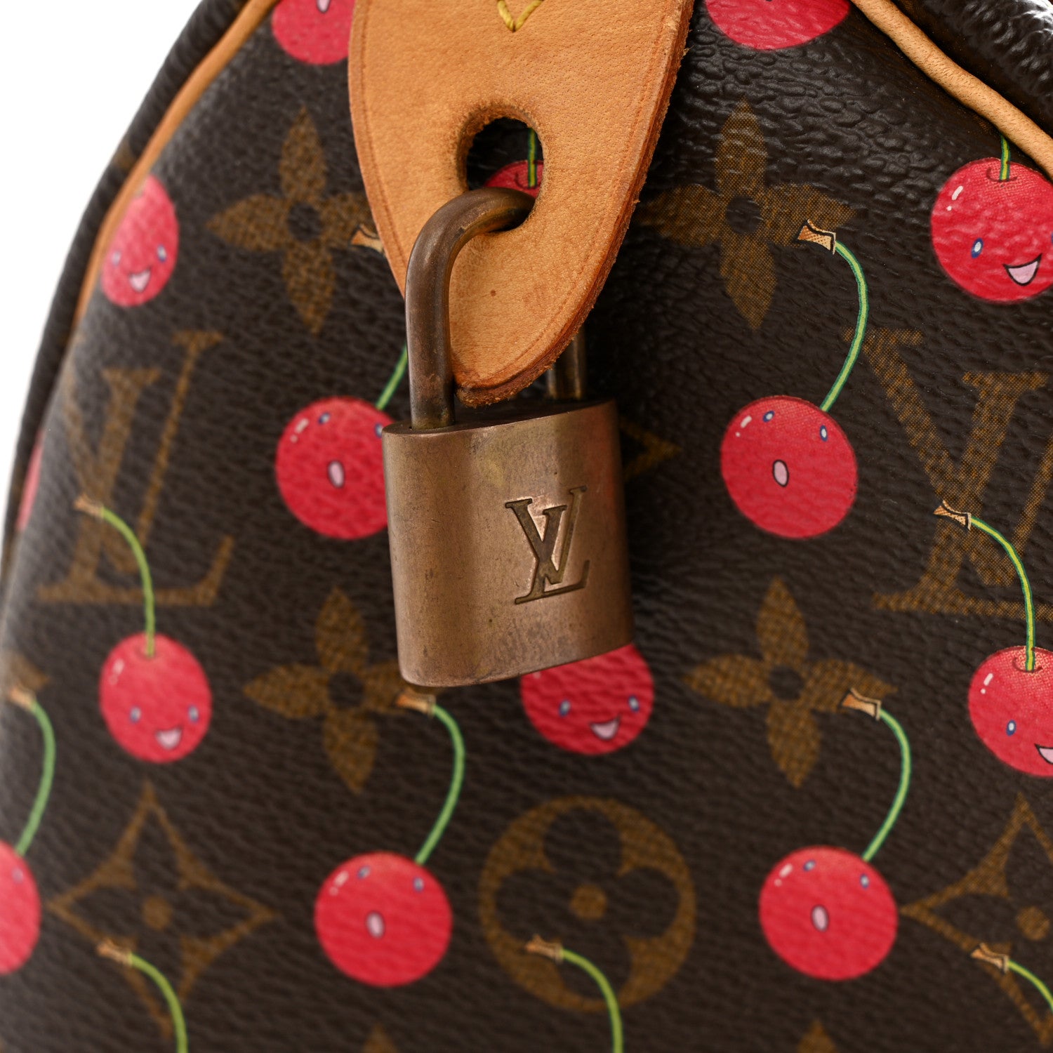 Louis Vuitton Monogram Cerises Speedy 25 11 of 13