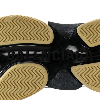 Balenciaga X GUCCI GG Supreme Monogram Allover Logo Mens Triple S Sneakers 42 Beige Ebony Mystic White 7 of 9