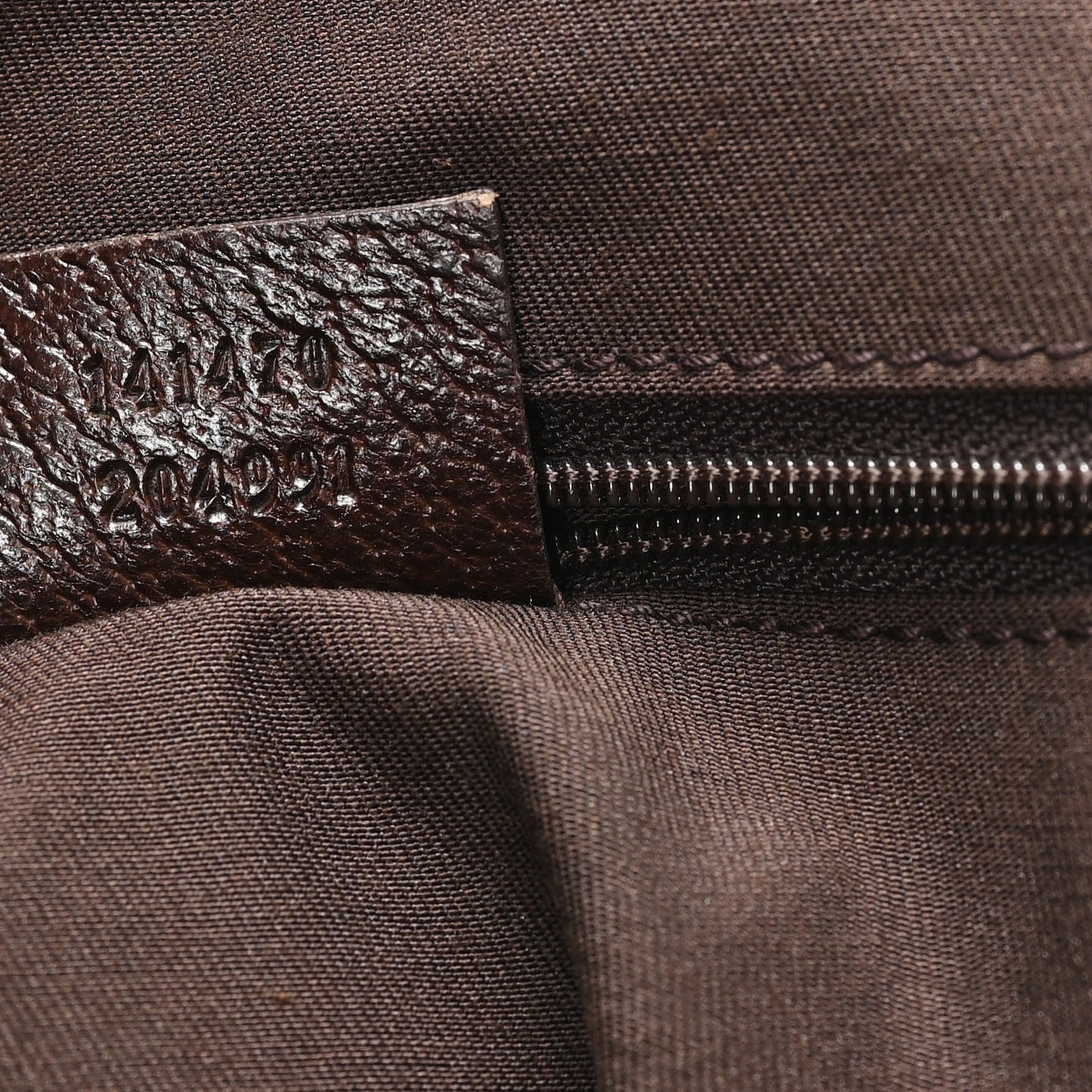 Monogram Medium Abbey Tote Brown